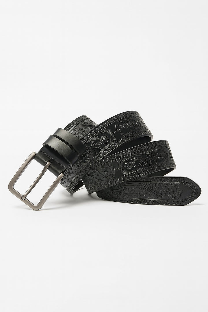 Leather Black Belt