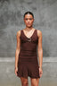 Mara Dress - In Brown