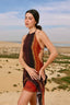 Savannah Dress - in Flame Red