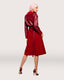 Scarlet Burgundy Coat