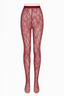 Crimson Lace Tights