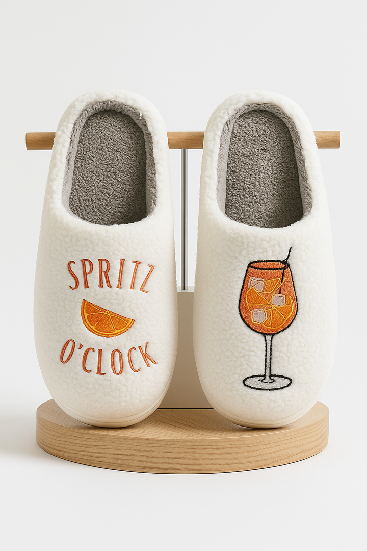 Aperol Spritz Slippers