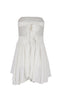 Bandeau Dress - White