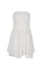 Bandeau Dress - White