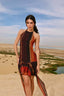 Savannah Dress - in Flame Red